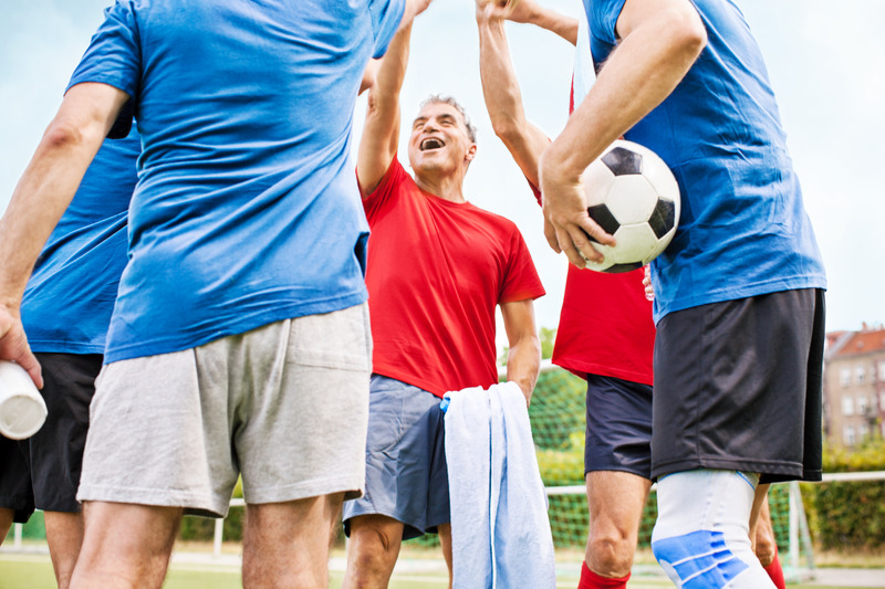 Walking football image